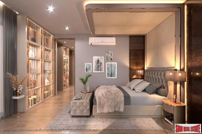New Project of Modern Twin Houses with Home Automation at Lat Phrao Road, Bang Khen.