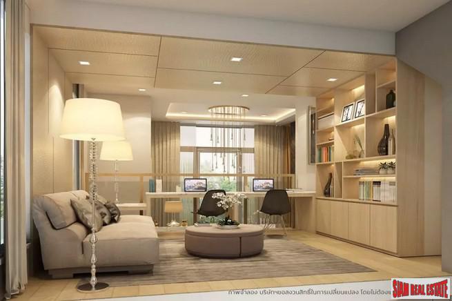 New Project of Modern Twin Houses with Home Automation at Lat Phrao Road, Bang Khen.