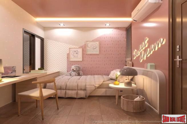 New Project of Modern Twin Houses with Home Automation at Lat Phrao Road, Bang Khen.