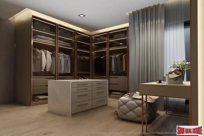 New Project of Modern Twin Houses with Home Automation at Lat Phrao Road, Bang Khen.