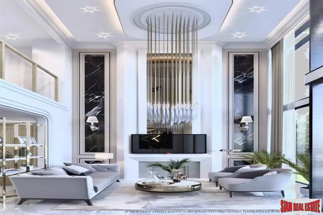 New Project of Modern Twin Houses with Home Automation at Lat Phrao Road, Bang Khen.