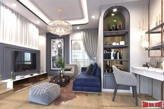 New Project of Modern Twin Houses with Home Automation at Lat Phrao Road, Bang Khen.