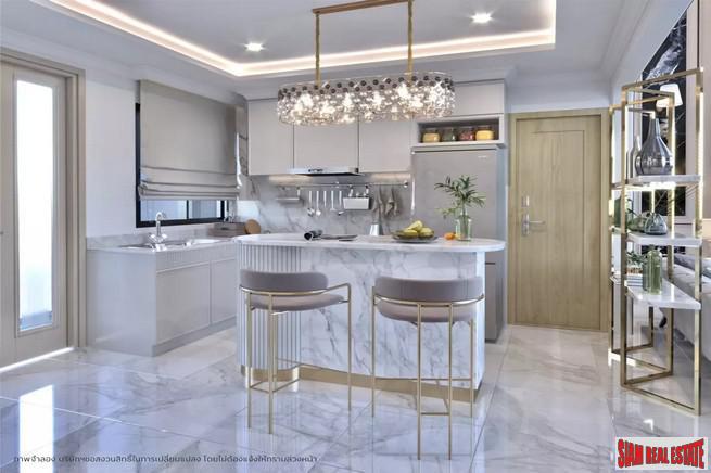 New Project of Modern Twin Houses with Home Automation at Lat Phrao Road, Bang Khen.