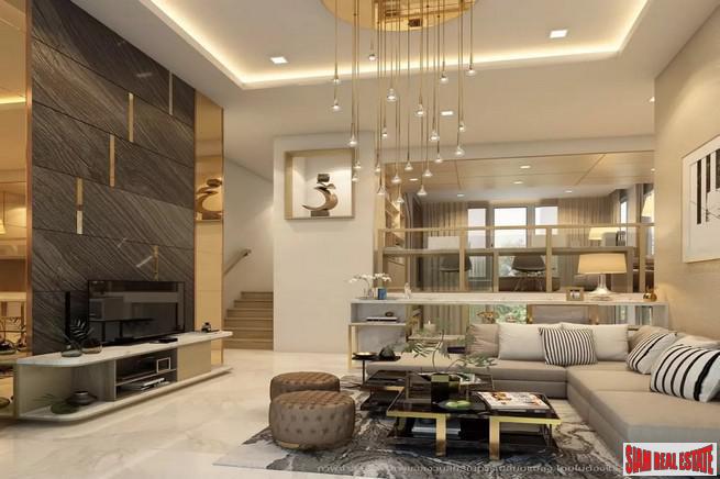 New Project of Modern Twin Houses with Home Automation at Lat Phrao Road, Bang Khen.