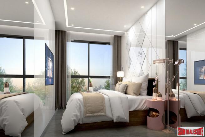 New Low-Rise Modern Condo Under Construction at Soi Laselle, Bearing, Bangna - 2 Bed Units