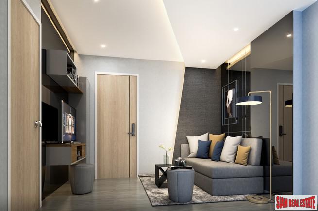 New Low-Rise Modern Condo Under Construction at Soi Laselle, Bearing, Bangna - 2 Bed Units