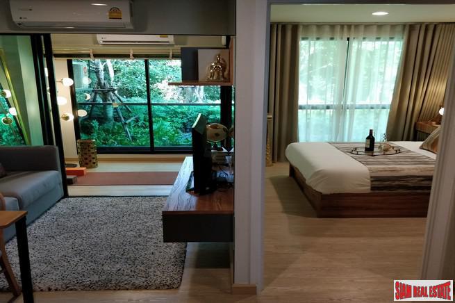 New Low-Rise Modern Condo Under Construction at Soi Laselle, Bearing, Bangna - 1 Bed 30 Sqm Units