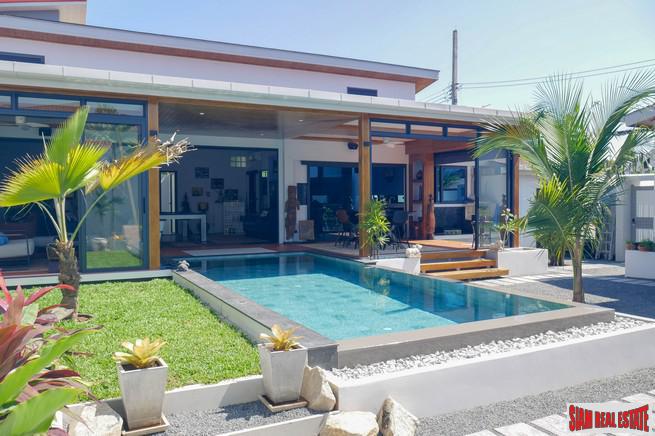 New Beautifully Decorated Three Bedroom Private Pool Villa for Sale in Layan