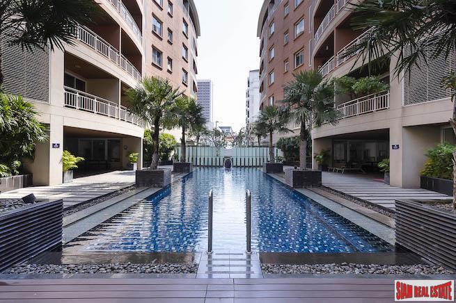 The Rise Sukhumvit 39 | Two Bedroom with Pool View in a Phrom Phong Low Rise Condo
