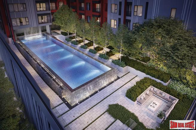 Nearing Completion is this High-Rise Condo with Huge Facilities and Unique Designs only 300 metres to MRT Phra Ram 9, Rama 9 Road - 1 Bed Plus Units-15