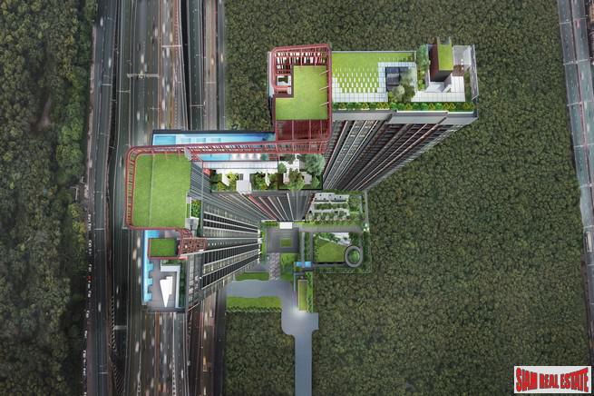 Nearing Completion is this High-Rise Condo with Huge Facilities and Unique Designs only 300 metres to MRT Phra Ram 9, Rama 9 Road - 1 Bed Plus Units-17
