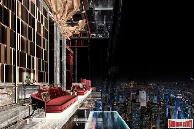 Nearing Completion is this High-Rise Condo with Huge Facilities and Unique Designs only 300 metres to MRT Phra Ram 9, Rama 9 Road - 2 Bed Units-4