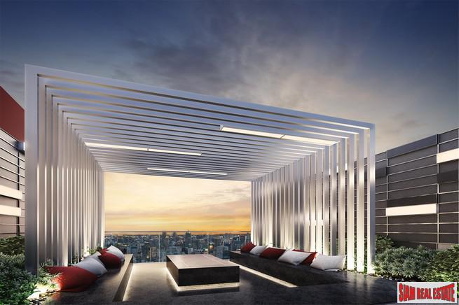 Nearing Completion is this High-Rise Condo with Huge Facilities and Unique Designs only 300 metres to MRT Phra Ram 9, Rama 9 Road - 2 Bed Units-7