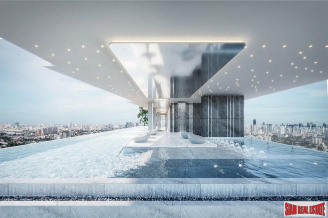 Hot New Luxury High-Rise Condo at the New Central Business District next to MRT Huai Khwang - 1 Bed Units - Free Full Furniture and Discount!-5