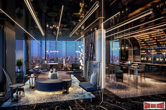 Hot New Luxury High-Rise Condo at the New Central Business District next to MRT Huai Khwang - 1 Bed Plus Units - Free Full Furniture and Discount!-6