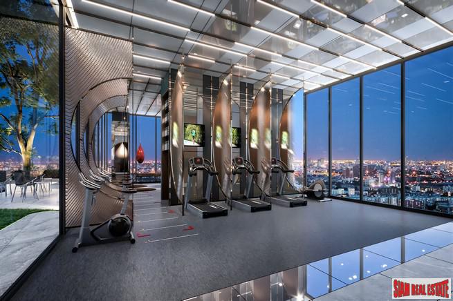 Hot New Luxury High-Rise Condo at the New Central Business District next to MRT Huai Khwang - 1 Bed Plus Units - Free Full Furniture and Discount!-7
