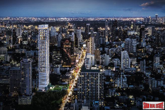 New Luxury High-Rise Smart Condo with Amazing Facilities at Thong Lor Road, Sukhumvit 55 - 1 Bed Plus Units-2
