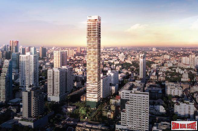 New Luxury High-Rise Smart Condo with Amazing Facilities at Thong Lor Road, Sukhumvit 55 - 2 Bed Loft Units