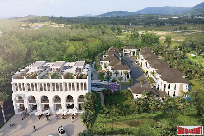Exclusive New Three Bedroom Pool Villas and Commercial Units in Private Cherng Talay Estate
