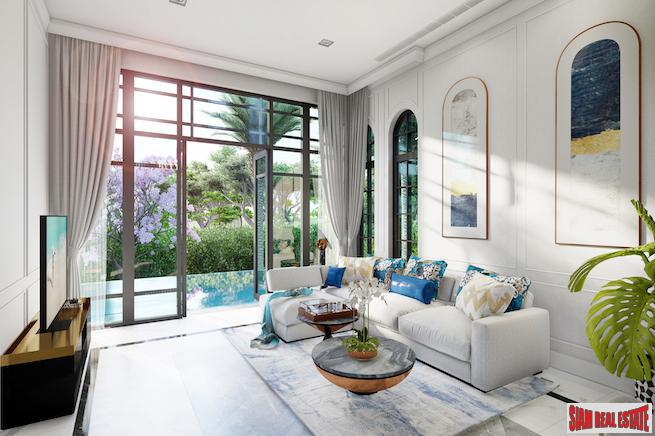 Exclusive New Three Bedroom Pool Villas and Commercial Units in Private Cherng Talay Estate