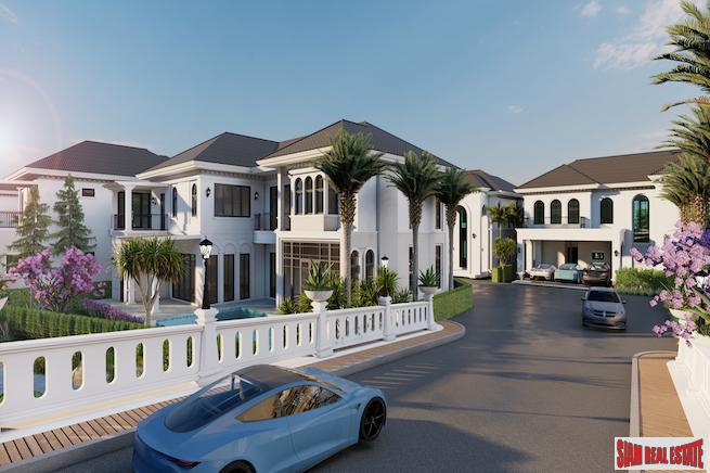 Exclusive New Three Bedroom Pool Villas and Commercial Units in Private Cherng Talay Estate