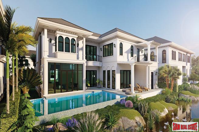 Exclusive New Three Bedroom Pool Villas and Commercial Units in Private Cherng Talay Estate