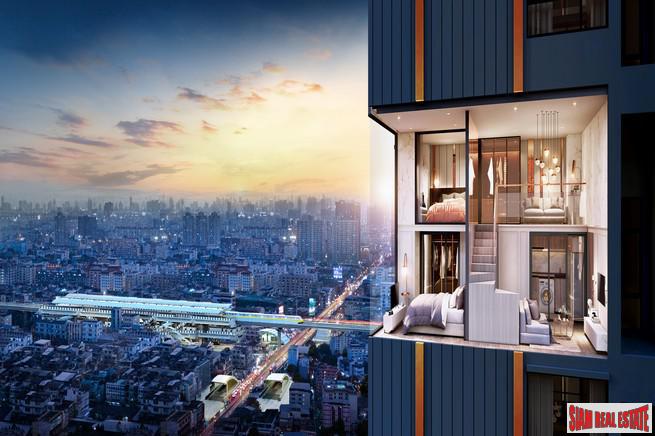 Pre-Launch of New High-Rise Loft Condo Unit at Ramkhamhaeng - Triple Station - 1 Bed Loft Units-0