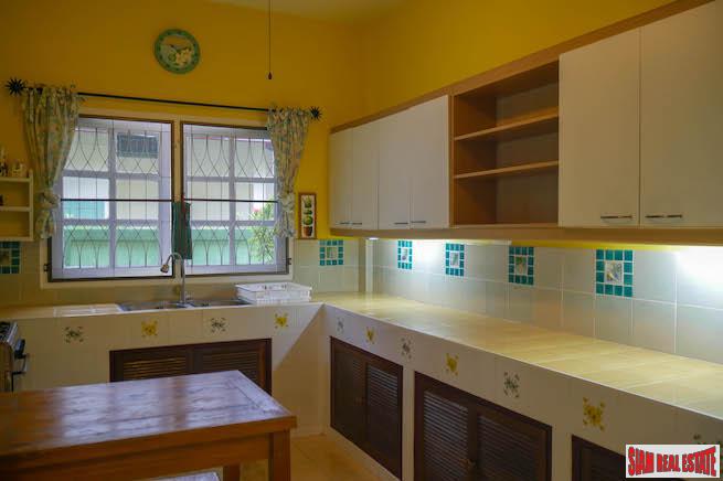 Charming Three Bedroom House in Quiet Chalong Residential Area-9