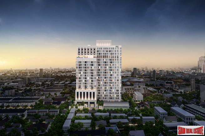 New Luxury Neo Classic Designed High-Rise at Charoennakorn close to Icon Siam, BTS Gold Line and the Riverside - 1 Bed Units - BitCoin Accepted as Payment!-6
