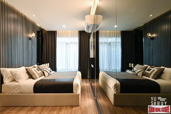 New Luxury Neo Classic Designed High-Rise at Charoennakorn close to Icon Siam, BTS Gold Line and the Riverside - 1 Bed Plus Units - BitCoin Accepted as Payment-21