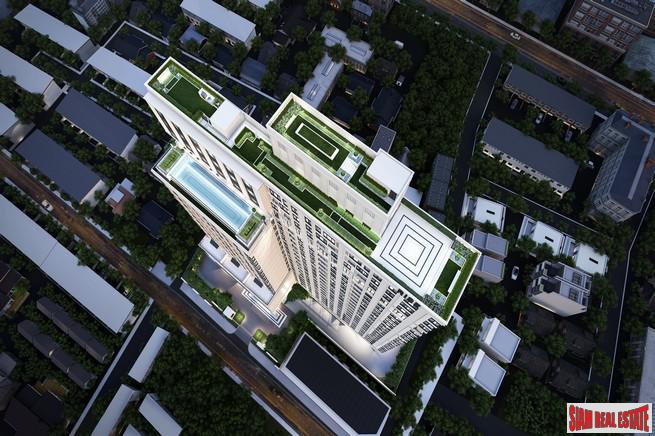 New Luxury Neo Classic Designed High-Rise at Charoennakorn close to Icon Siam, BTS Gold Line and the Riverside - 3 Bed Units - BitCoin Accepted as Payment-3