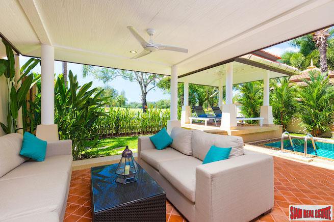 Laguna Townhomes | Two Storey, Four Bedroom Private Pool Villa for Sale on the Golf Course-3