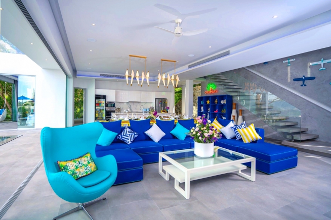 Ultimate Luxury Five Bedroom Pool Villa with Sea Views for Sale in the Hills of Patong-14