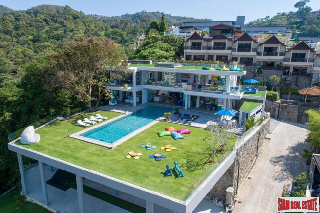 Ultimate Luxury Five Bedroom Pool Villa with Sea Views for Sale in the Hills of Patong-1