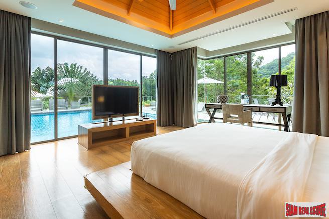 La Colline | Amazing Sea Views from this Magnificent Five Bedroom Pool Villa for Sale in Layan