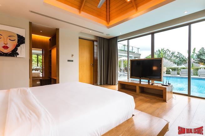 La Colline | Amazing Sea Views from this Magnificent Five Bedroom Pool Villa for Sale in Layan