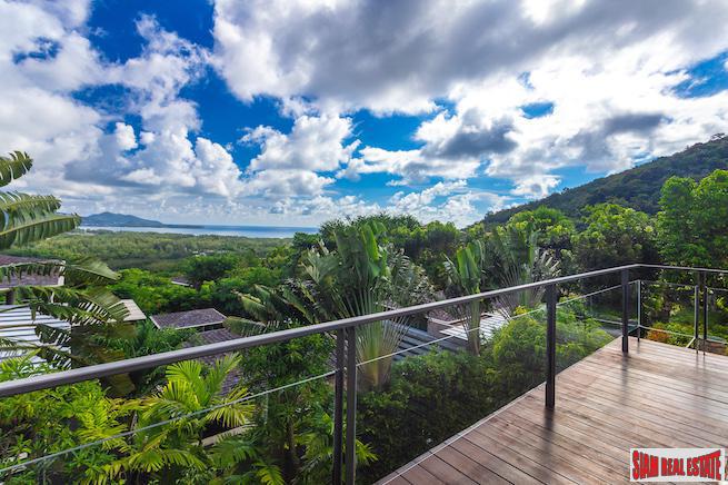 La Colline | Amazing Sea Views from this Magnificent Five Bedroom Pool Villa for Sale in Layan