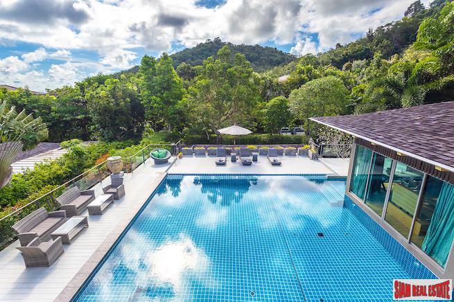 La Colline | Amazing Sea Views from this Magnificent Five Bedroom Pool Villa for Sale in Layan
