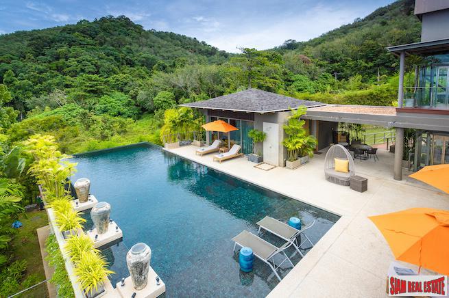 La Colline | Seven Bedroom Sea View Ultra-Luxurious Pool Villa Compound for Sale in Layan-1