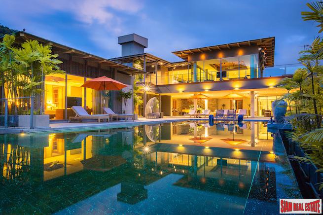 La Colline | Seven Bedroom Sea View Ultra-Luxurious Pool Villa Compound for Sale in Layan
