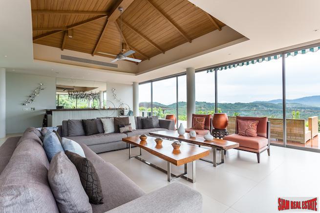 La Colline | Seven Bedroom Sea View Ultra-Luxurious Pool Villa Compound for Sale in Layan