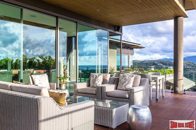 La Colline | Stunning Sea Views from this Seven Bedroom Private Pool Villa for Sale in Layan