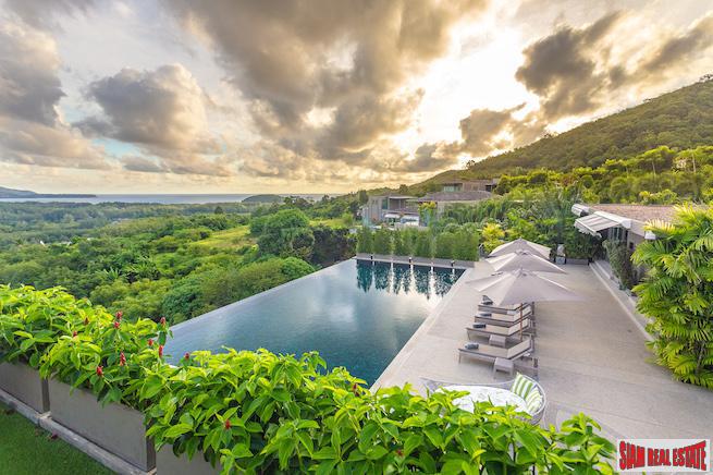 La Colline | Stunning Sea Views from this Seven Bedroom Private Pool Villa for Sale in Layan