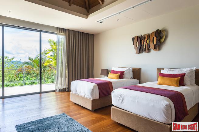 La Colline | Stunning Sea Views from this Seven Bedroom Private Pool Villa for Sale in Layan