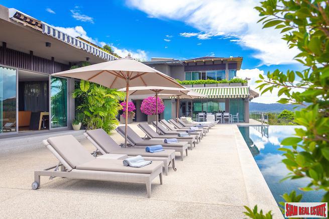 La Colline | Stunning Sea Views from this Seven Bedroom Private Pool Villa for Sale in Layan