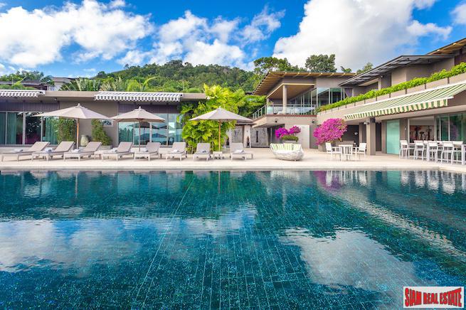 La Colline | Stunning Sea Views from this Seven Bedroom Private Pool Villa for Sale in Layan