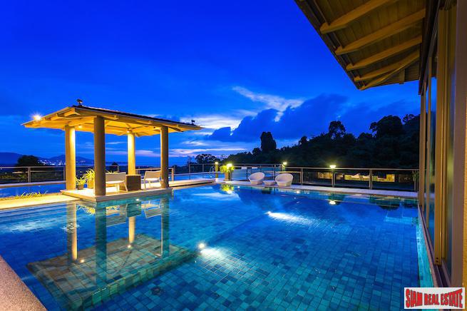 La Colline | Panoramic Sea Views from this Eight Bedroom Pool Villa in an Exclusive Layan Estate