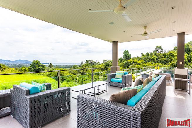 La Colline | Panoramic Sea Views from this Eight Bedroom Pool Villa in an Exclusive Layan Estate