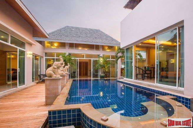 Spectacular Newly Renovated Three Bedroom Pool Villa with Rooftop Terrace - For Sale in Rawai-0