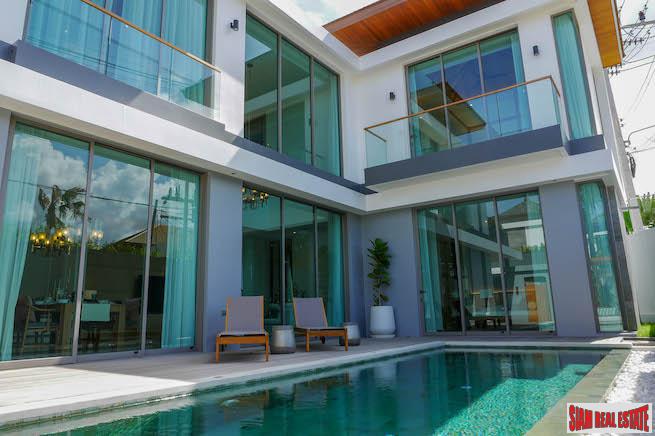 Brand New 3, 4 & 5 Bedroom Two Storey Villas with 40 sqm Private Swimming Pools for Sale In Cherng Talay
